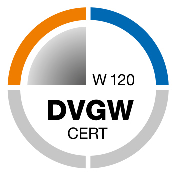  W 120-Zertifikat DVGW
